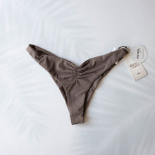 Load image into Gallery viewer, AMALFI Cheeky Bikini Bottoms in Taupe
