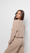 Charger l&#39;image dans la galerie, CAPRI crop top &quot;BEIGE&quot;
