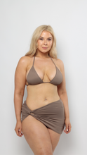 Load image into Gallery viewer, PORTOFINO Bikini Wrap Skirt in Taupe
