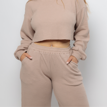 Carica l&#39;immagine nel visualizzatore Galleria, CAPRI wide leg pants &quot;BEIGE&quot;
