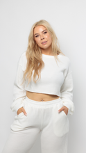 Lade das Bild in den Galerie-Viewer, CAPRI crop top &quot;WHITE&quot;
