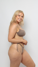 Load image into Gallery viewer, GIGI Thong Bikini Bottom in Taupe
