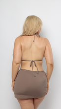 Cargar imagen en el visor de la galería, PORTOFINO Bikini Wrap Skirt in Taupe
