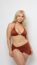 Load image into Gallery viewer, PORTOFINO Bikini Wrap Skirt in Rust
