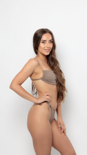 Load image into Gallery viewer, GIGI Thong Bikini Bottom in Taupe
