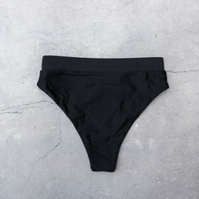 Ladda upp bild till gallerivisning, TROPEA High Waisted Bikini Bottom in Nero
